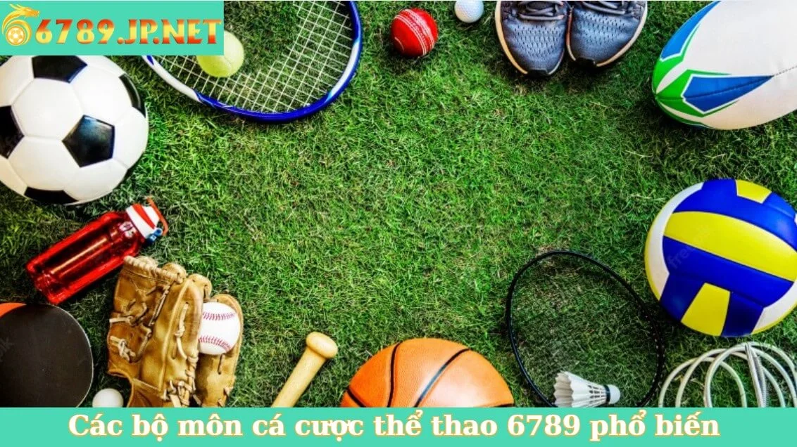 Các bộ môn cá cược thể thao 6789 phổ biến