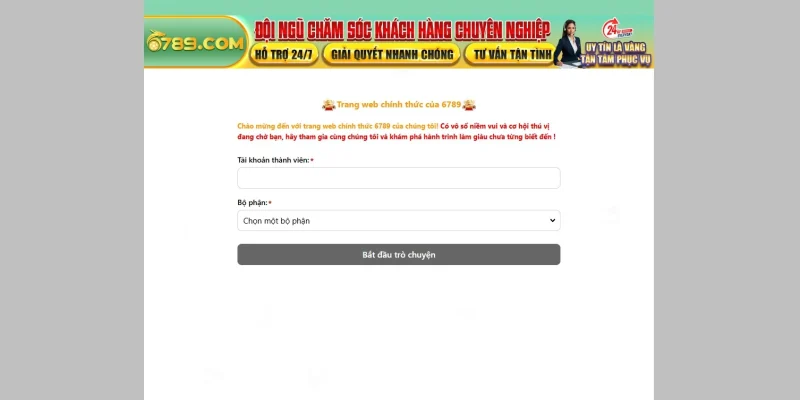 Lý do nên liên hệ với 6789 nhanh chóng?